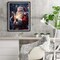 DIY Diamond Art Painting Kits for Adults Santa Claus, Diamond Art Christmas Full Drill Round Rhinestone, Cross Stitch Embroidery Canvas for Crafts Home Decor 12x16inch/30x40cm